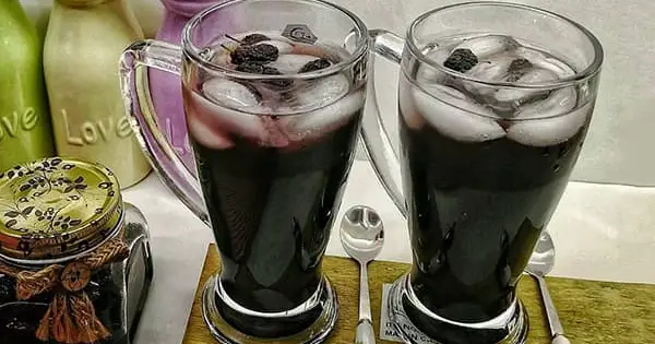 شربت توت سیاه