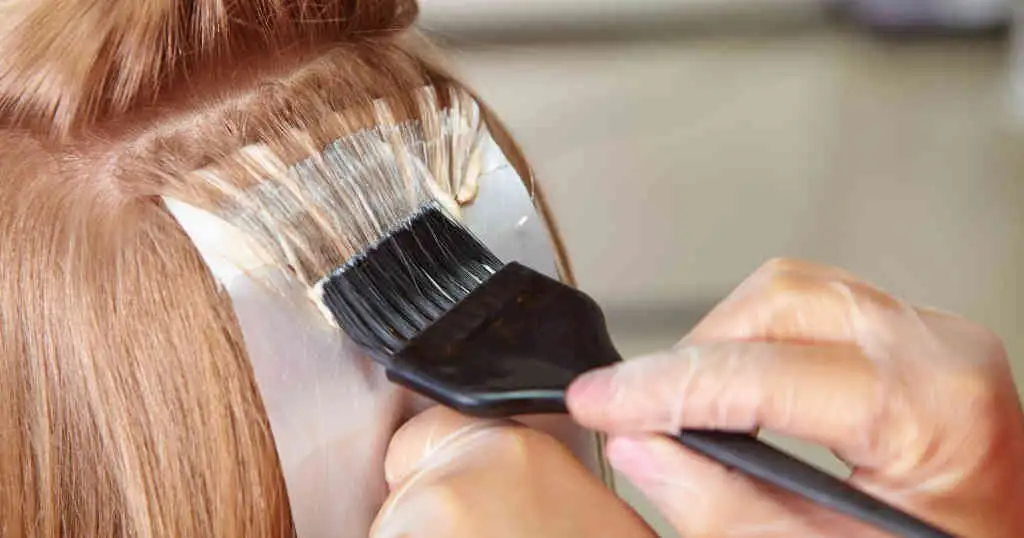 آموزش رنگ مو