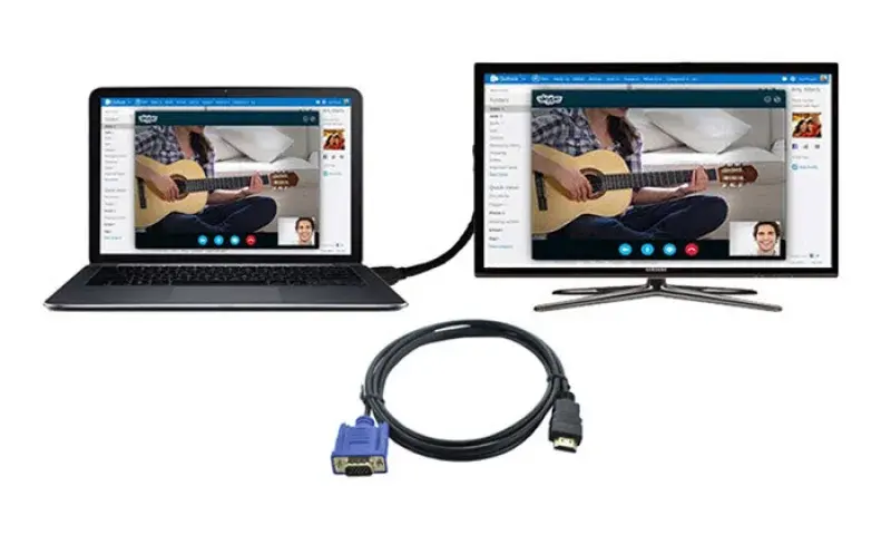 اتصال-لپ_تاپ-به-تلویزیون-با-کابل-HDMI