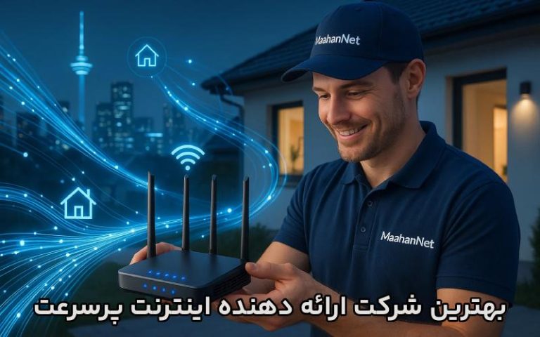 بهترین شرکت ارائه دهنده اینترنت پرسرعت در ایران